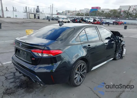 2022 Toyota Corolla Se/Night Shade from USA, damaged, VIN JTDS4MCE7NJ086386